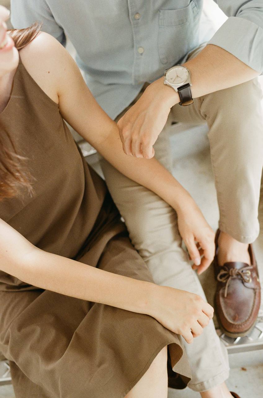 Intimate couple details